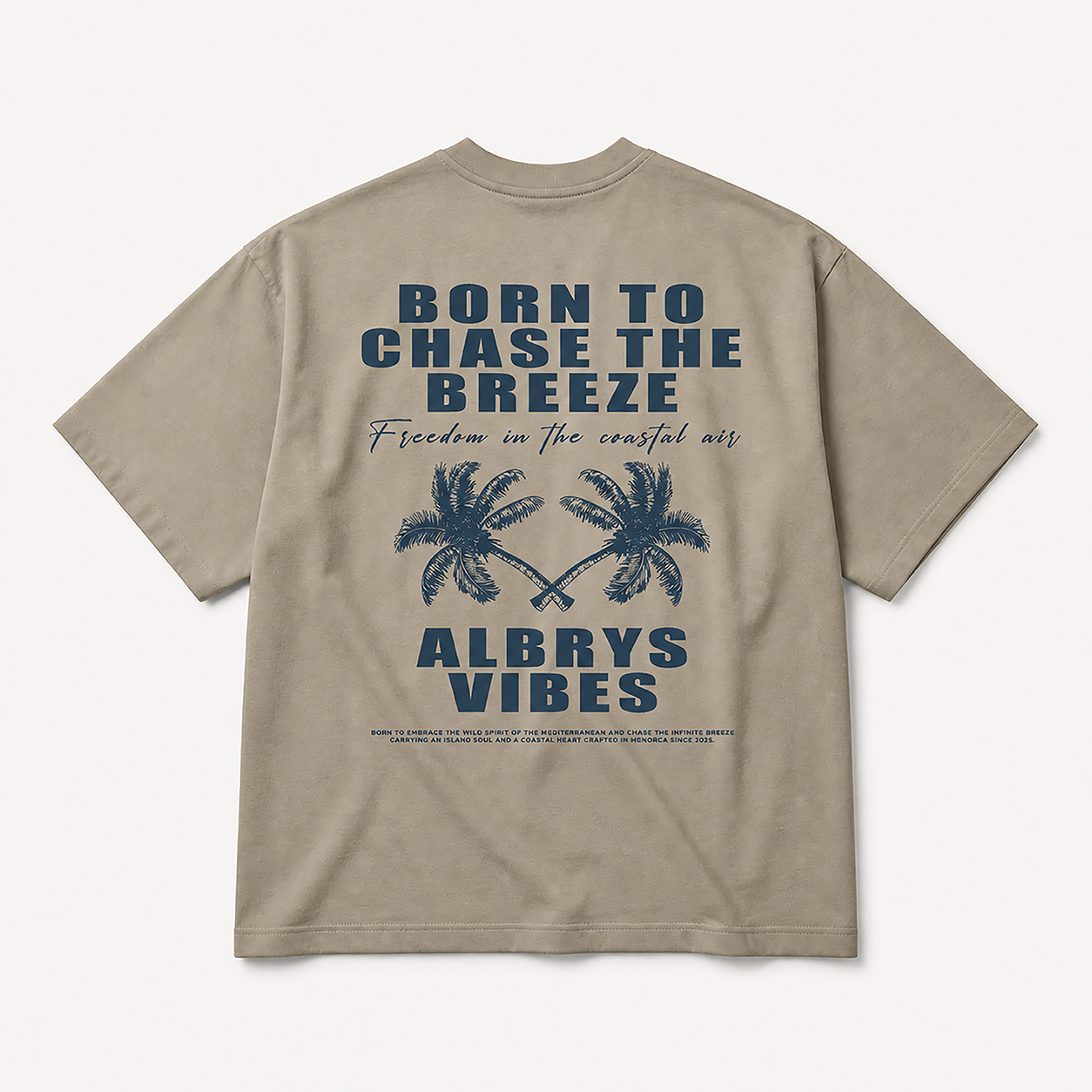 STONE PALM TREES TEE