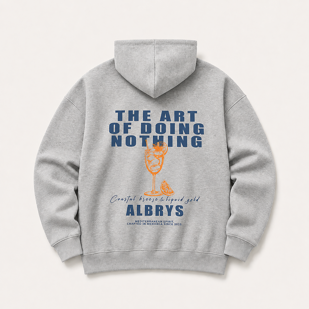 GREY APEROL HOODIE