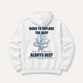 WHITE CORAL HOODIE