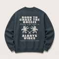 AMALFI PALM TREES CREWNECK