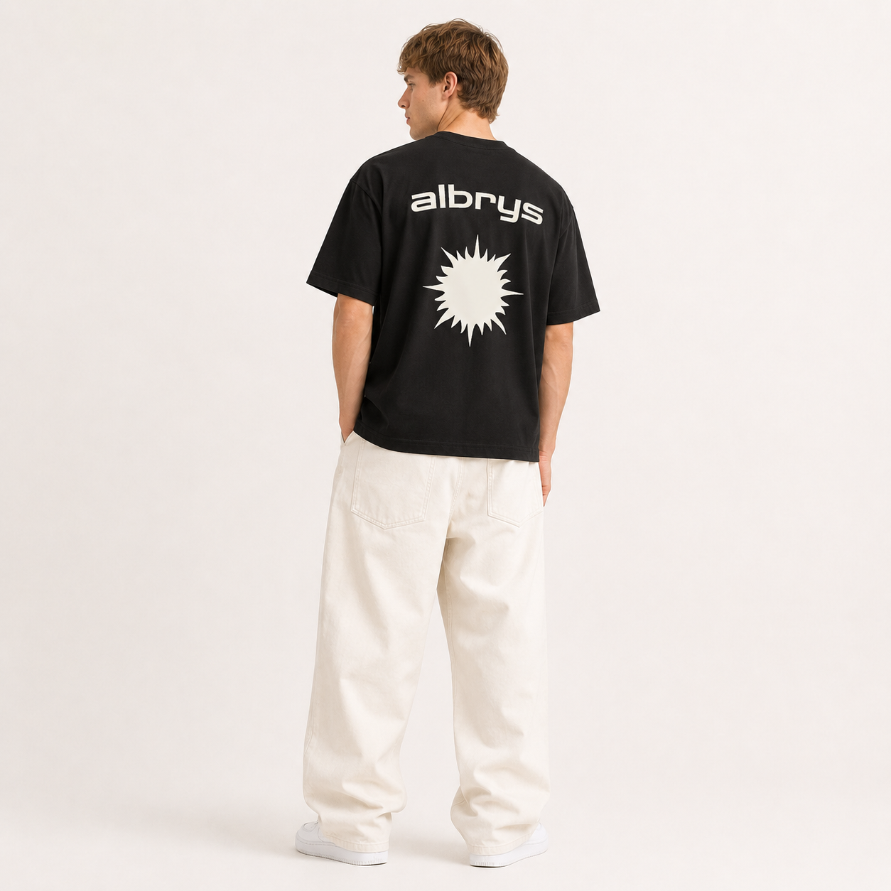 BLACK MEDITERRANEAN SUN TEE