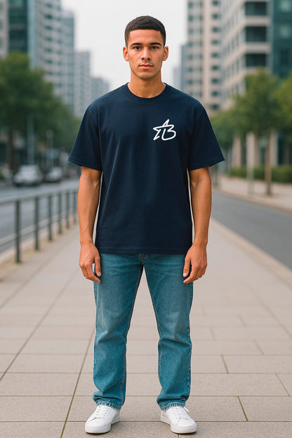 ALBRYS OVERSIZE CORE LOGO | Camiseta de algodón Premium